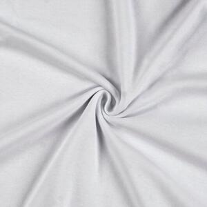 Kvalitex Jersey plachta jednolôžko 90x200cm biele Bavlna