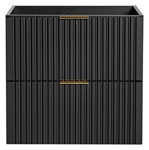 Comad Skrinka pod umývadlo Casad 60 cm čierna