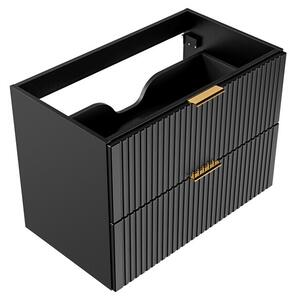 Comad Skrinka pod umývadlo Casad 80 cm čierna