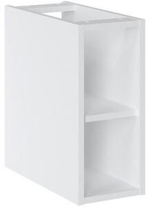 Comad Kúpeľňová zostava Iconic s doskou, umývadlami, zrkadlom a skrinkami 140 cm biela
