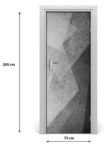 Fototapeta samolepiace dvere abstraktné línie 75x205 cm