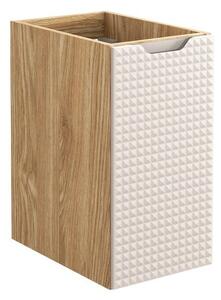 Comad Závesná skrinka pod umývadlo Luxor Beige s doskou 70 cm béžová/dub olejovaný