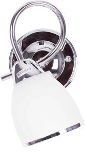 Kaja Samira nástenná lampa 1x40 W biela-chrómová K-JSL-8090/1WCHR
