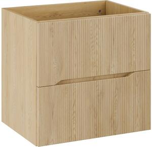 Comad Závesná skrinka Nordic River s doskou a umývadlom 60 cm dub cremona