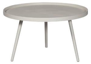 MUZZA Konferenčný stolík Mesa XL ø 78 x 39 cm pieskový
