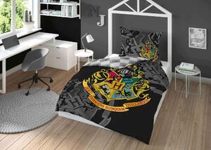 DETEXPOL Obliečky Harry Potter Black Bavlna, 140/200, 70/80 cm