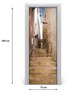 Fototapeta samolepiace na dvere Izrael ulička 75x205 cm