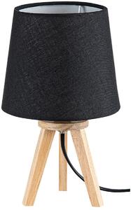 Rabalux Lychee stolová lampa 1x25 W čierna-dreva 2069