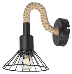 Rabalux Daryl nástenná lampa 1x40 W čierna 5270