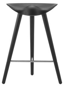 AUDO (MENU) Barová stolička ML 42 Counter, Black nerezová oceľ