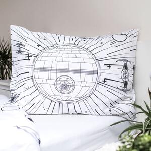 JERRY FABRICS Svietiace obliečky Star Wars Death star Bavlna, 140/200, 70/90 cm