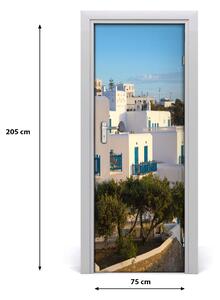 Fototapeta samolepiace na dvere Mykonos Grécko 75x205 cm