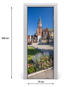 Fototapeta samolepiace na dvere Krakov Poľsko 75x205 cm