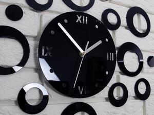 Moderné nástenné hodiny RINGS (nalepovacie hodiny na stenu)