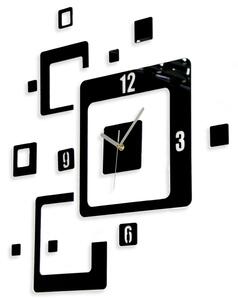 Moderné nástenné hodiny TRIO (nalepovacie hodiny na stenu)