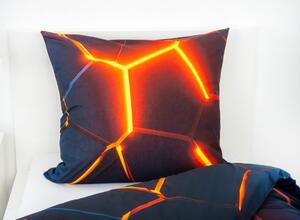 HERDING Obliečky 3D Efekt orange Bavlna, 140/200, 70/90 cm