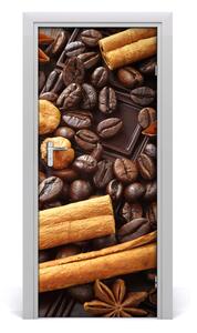 Fototapeta na dvere samolepiace horká čokoláda 85x205 cm