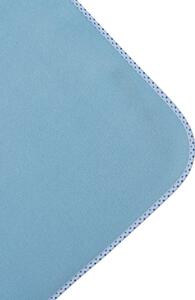 NEW BABY Detská fleecová deka New Baby 100x75 modrá hviezdičky Polyester