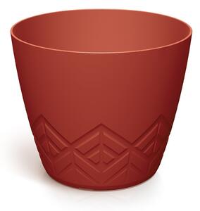 Prosperplast Kvetináč Areca červený, variant 11,9 cm