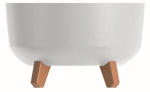 Prosperplast Kvetináč Gracyeen biely, variant 23,5 cm