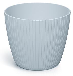 Prosperplast Kvetináč LAMIE svetlošedý, variant 13,8 cm