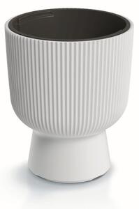 Prosperplast Kvetináč MILLA IV biely, variant 23,9 cm