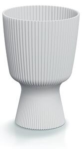 Prosperplast Kvetináč Milla okrúhly biely, variant 14,6 cm