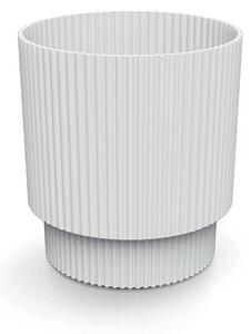 Prosperplast Kvetináč MILLA VII biely, variant 12,8 cm
