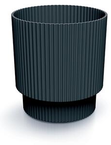Prosperplast Kvetináč MILLA VII antracitový, variant 19,5 cm