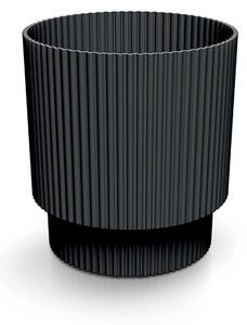 Prosperplast Kvetináč MILLA VII uhľový, variant 19,5 cm