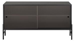 NORTHERN Skrinka Hifive Glass Storage, Black Oak 100 cm / podstavec 15 cm