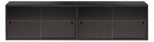 NORTHERN Skrinka Hifive Glass Storage, Black Oak 150 cm / nástenné