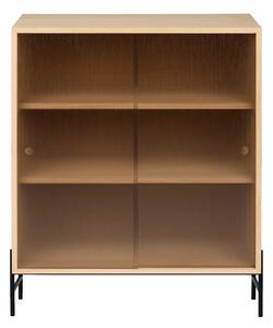 NORTHERN Skrinka Hifive Glass Cabinet, Light Oak 75 cm / podstavec 15 cm