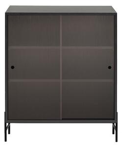 NORTHERN Skrinka Hifive Glass Cabinet, Black Oak 75 cm / podstavec 15 cm
