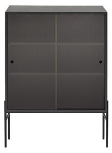 NORTHERN Skrinka Hifive Glass Cabinet, Black Oak 75 cm / podstavec 28 cm
