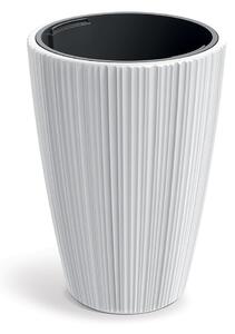 Prosperplast Kvetináč Oros biely, variant 39 cm