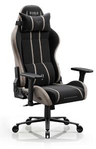 Látková herná stolička čierno-béžová Diablo X-One 2.0 Camel Black Normal