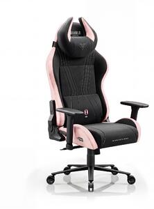Látková herná stolička čierno-ružová Diablo X-Horn 2.0 Akira Pink Normal