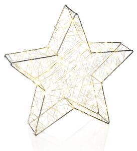 LED Vianočná hviezda, 38 cm