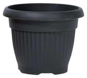 Prosperplast Kvetináč Terra I antracit, variant 25 cm