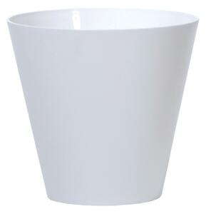 Prosperplast Kvetináč Tubus Simple biely, variant 25 cm