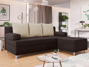Mirjan24 Pohovka Don s taburetkou, Dostupné poťahy: Alova 68 + Alova 07 5902928052596