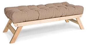 MarLiving Lavica BREEZIO 02 140 cm z masívu/béžová