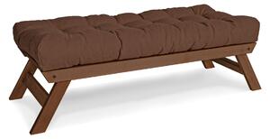 MarLiving Lavica BREEZIO 03 140 cm z masívu/hnedá