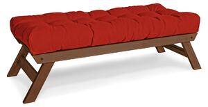 MarLiving Lavica BREEZIO 03 140 cm z masívu/červená