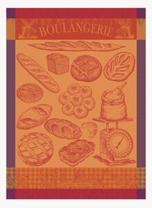 Žakárové kuchynské utierky Boulangerie Moulin Ambre, 4 ks