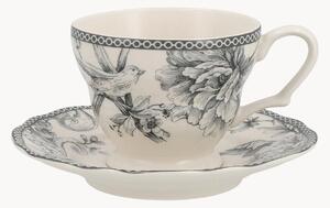 Porcelánová šálka na čaj's podšálkou Mayfair