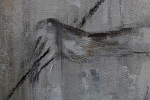 Maľovaný obraz na stenu HUSLISTKA 80x120 cm (maľované obrazy)
