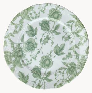 Porcelánový servírovací tanier Wienna Green Roses
