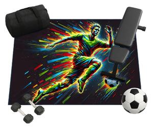 TZ Dizajnový koberec Futbal Rozmer: 120x170 cm